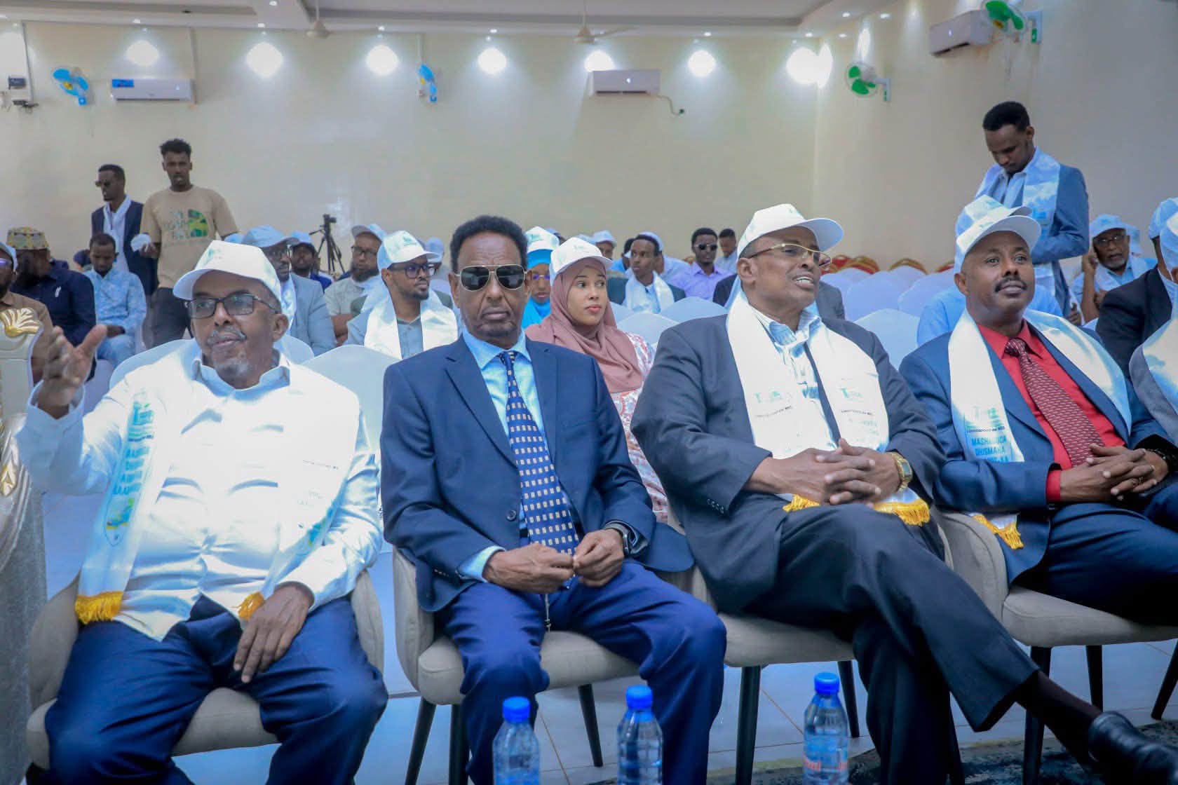 Photo from the official launch ceremony of the Laascaanood International Airport project.